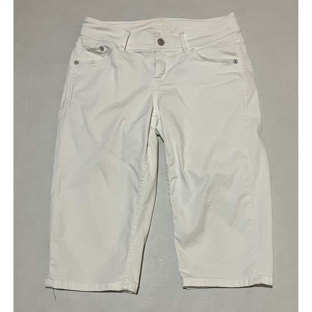 Tommy Bahama Denim‎ White Size 2 X 15 Clam digger Capri Jeans Pants